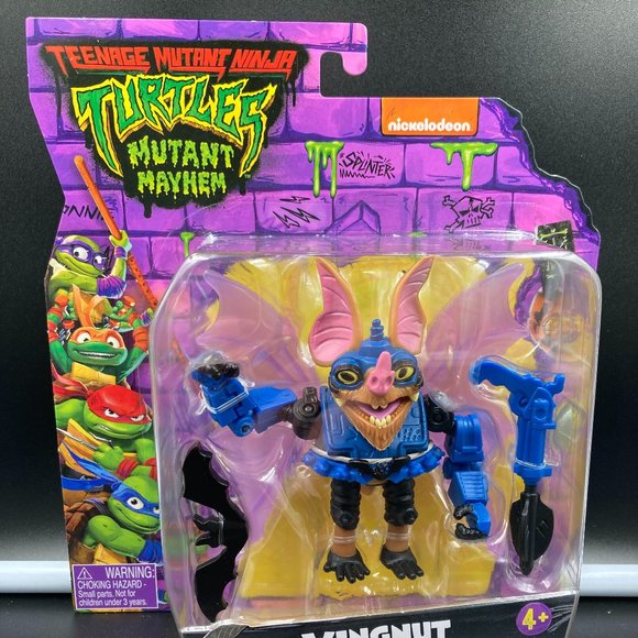 2023 Playmates Teenage Mutant Ninja Turtles Mutant Mayhem WINGNUT Action Figure - Picture 1 of 3